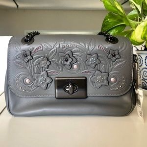 COACH Tea Rose Crossbody/Shoulder Purse